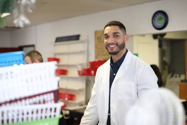 pharmacist inside Cody Drug